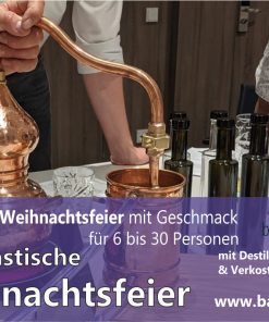 BalanceLife Gin Workshop Ticket Spezial Aktion - ausverkauft 26 Firmen Weihnachtsfeier Gin Workshop