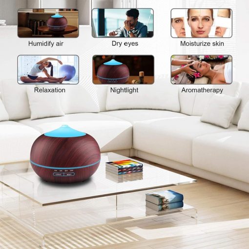 BalanceLife Ultraschall Aroma Diffuser 400 | Duftlampe mit 7 Farben und 400 ml Wassertank – Bild 2
