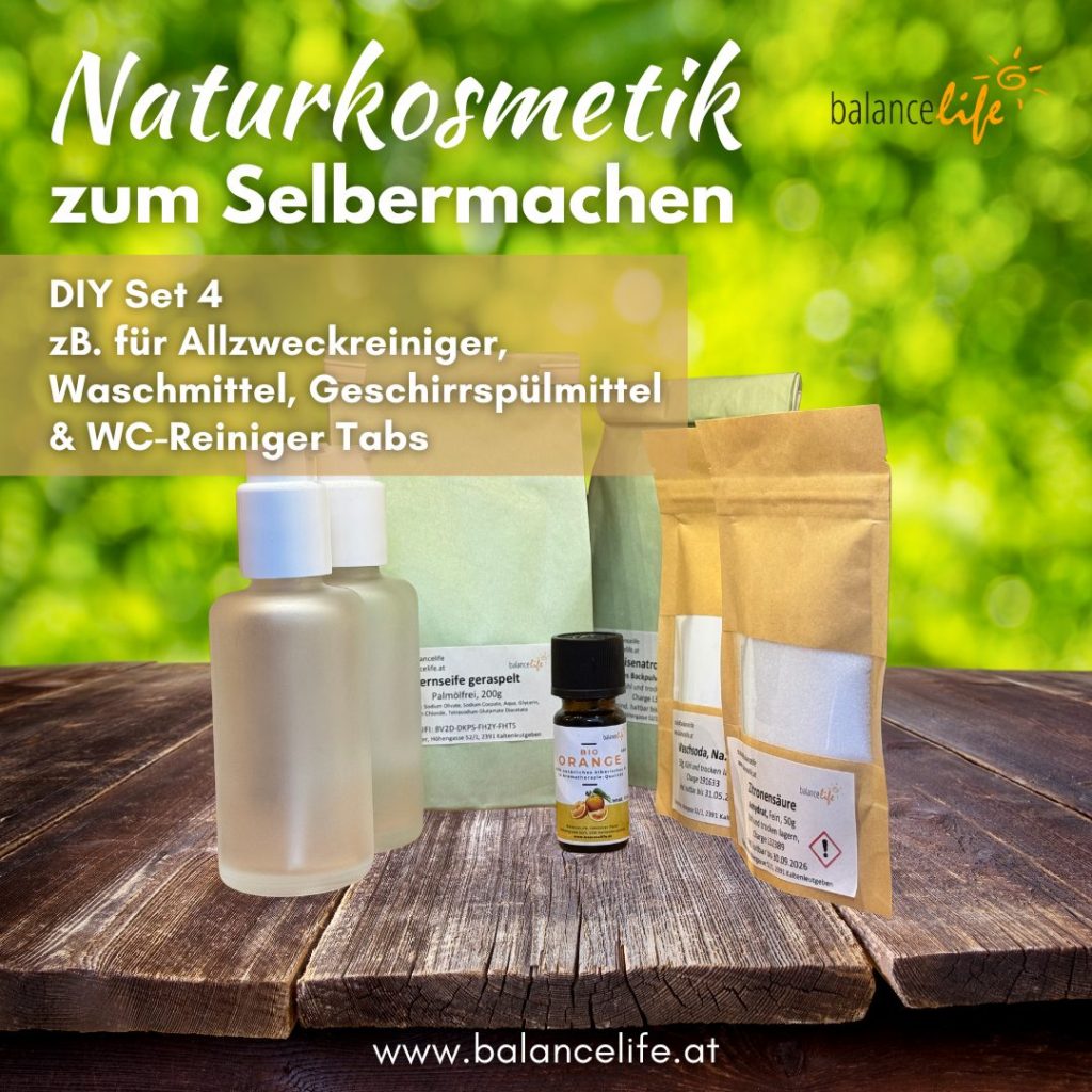 Natürlich sauber mit DIY Reinigungsmitteln! 1 DIY Set 4