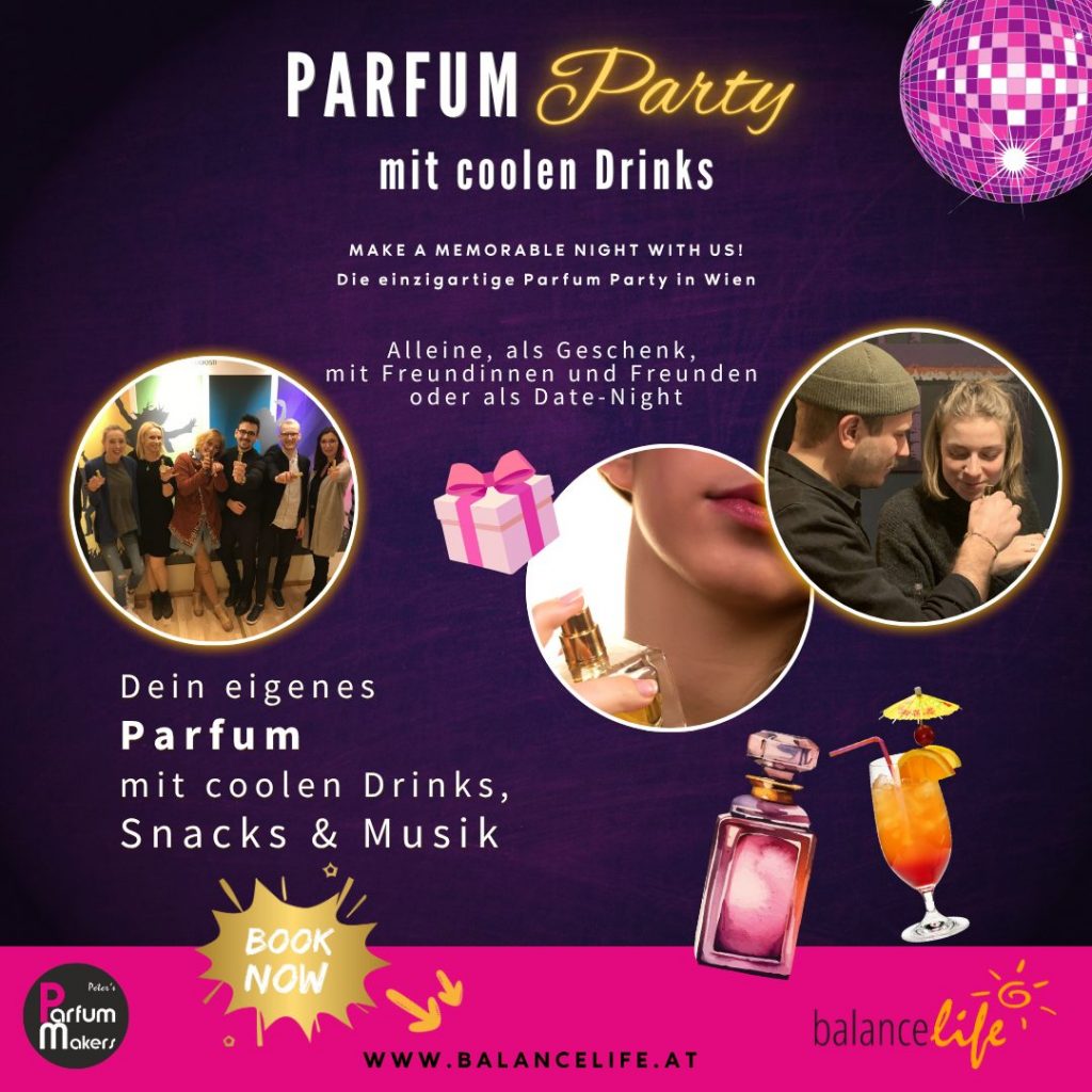 Geschenkidee Parfum Party