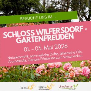 BalanceLife bei den Gartenfreuden Schloss Wilfersdorf 2026 3 Gartenfreuden Schloss Wilfersdorf 2026