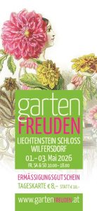 BalanceLife bei den Gartenfreuden Schloss Wilfersdorf 2026 5 Gartenfreuden Wilfersdorf Ermaessigungsgutschein 2026
