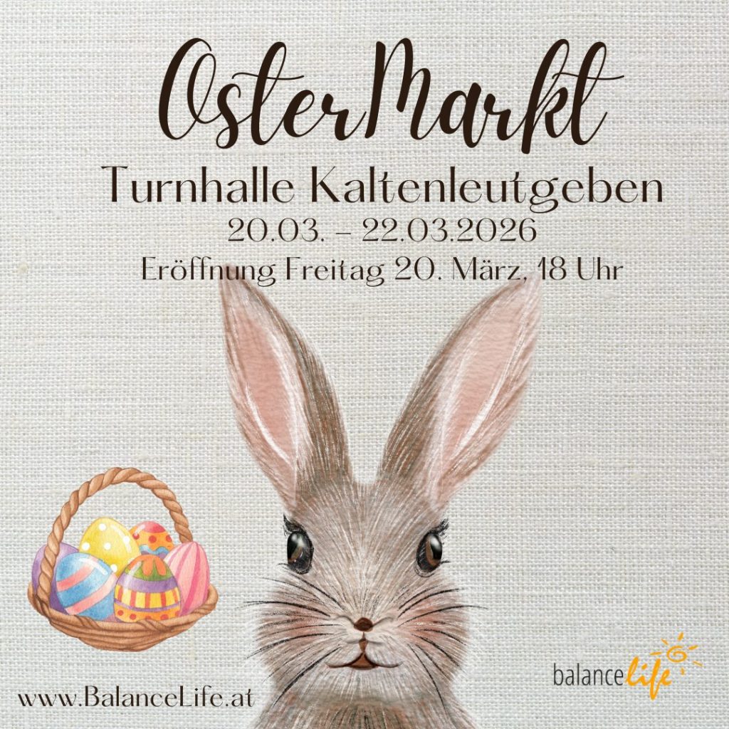 Ostermarkt 2026 Turnhalle Kaltenleutgeben - Genuss und Wohlbefinden zum Verschenken 1 Ostermarkt 2026 Kaltenleutgeben
